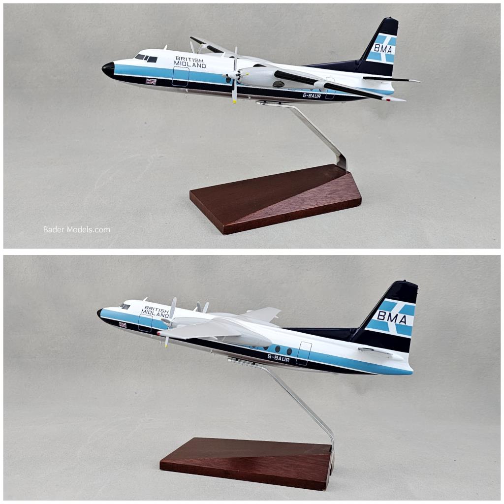 British Midland (BMA) - Fokker F27 - (1:72)
